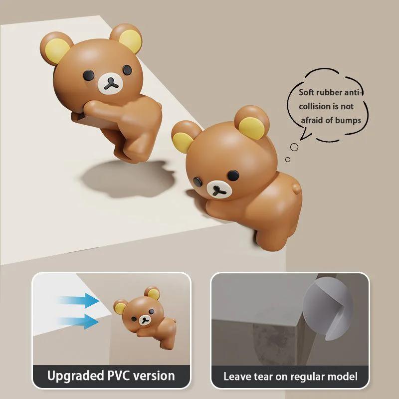 Cute Rilakkuma Corner Bumpers Thick Soft Safety Edge Guards For Tables Cabinets Windows Kitchen Appliances Proofing Your Home