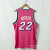 Miami Heat 22 Jimmy Butler Embroidered Basketball Jersey Men Women Sportswear Fall Winter Breathable Performance Tee