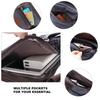 Men's Motorcycle Bag Waterproof Portable Canvas Motorcycle Drop Leg Bag Multifunctional Outdoor Sport Riding Waist Shoulder Bag