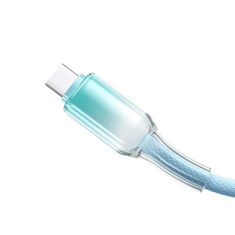 120W Type-C Data Cable: Super Fast Charging Compatible with Apple, Huawei, and Honor Phones