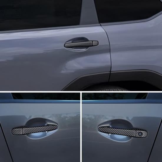 ABS Carbon Fiber Exterior Outside Door Handle Cover For Subaru Forester 2025+