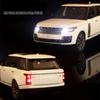 1/32 Range Rover Sports SUV Alaşım Araba Modeli Diecast Metal Arazi Araçları Araba Modeli Simülasyon Ses ve Işık Çocuk Oyuncak Hediyeleri