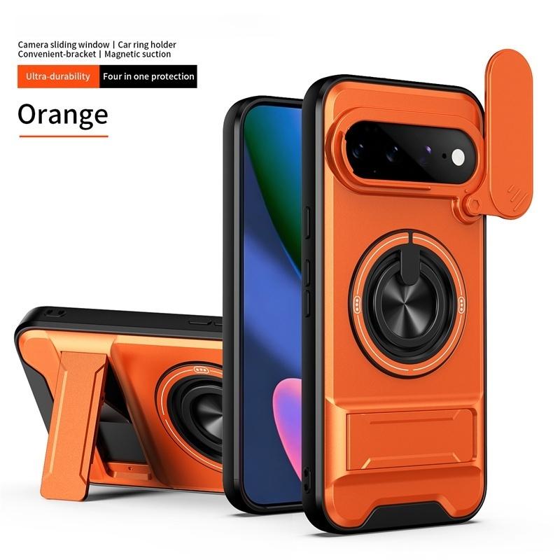 Custodia Armor Per Google Pixel 11Pro 5G Cover con Protezione Scorrevole per Lente della Fotocamera Coque Per Pixel 11 Pro XL Pixel11 Copertura per Ricarica Wireless