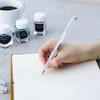 Sailor Fountain Pen TUZU ADJUST Glassy Medium Nib 12-0561 Self-Packaging (Crystal White, M)