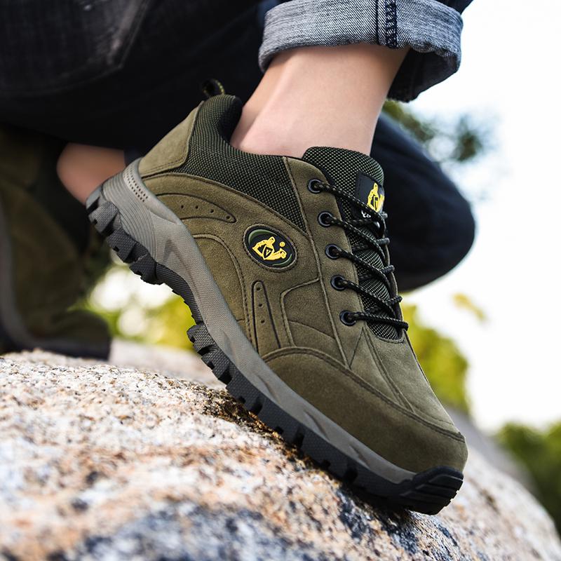 Paar Plus Size Modische Anti-Rutsch-Low-Top-Outdoor-Wanderschuhe Sport- und Freizeitschuhe Wanderschuhe 36-49