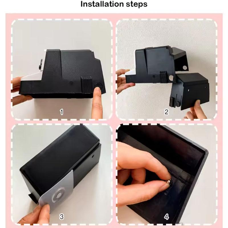 Retro Camera Toilet Paper Roll Holder Wall Mounted Toilet Paper Holder Paper Dispenser for Bathroom Tissue Toilette Appareil