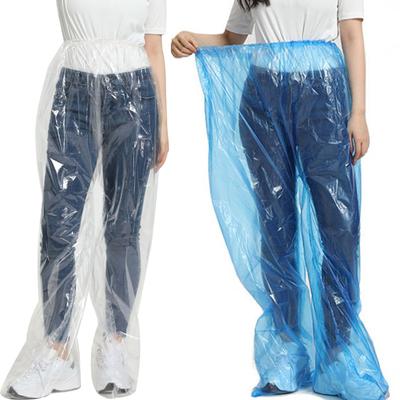 1PC Pack Foot Outdoor Travel Waterproof Rainpants Clear Raincoat Disposable Supplies Rain Pants