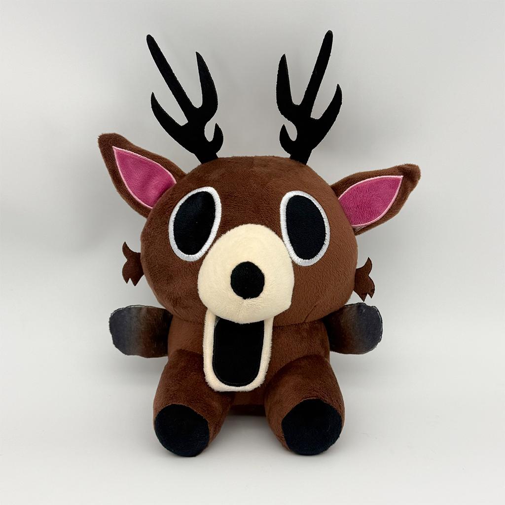 TreasuringU New 99 Night Plush Doll In The Forest Rabbit Stuffed Dolls Game Stand And Sit Elk Deer Stuffed Dolls Birthday Gifts