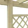 VidaXL Pergola Planter 162 X 56 X 204 Cm Wood