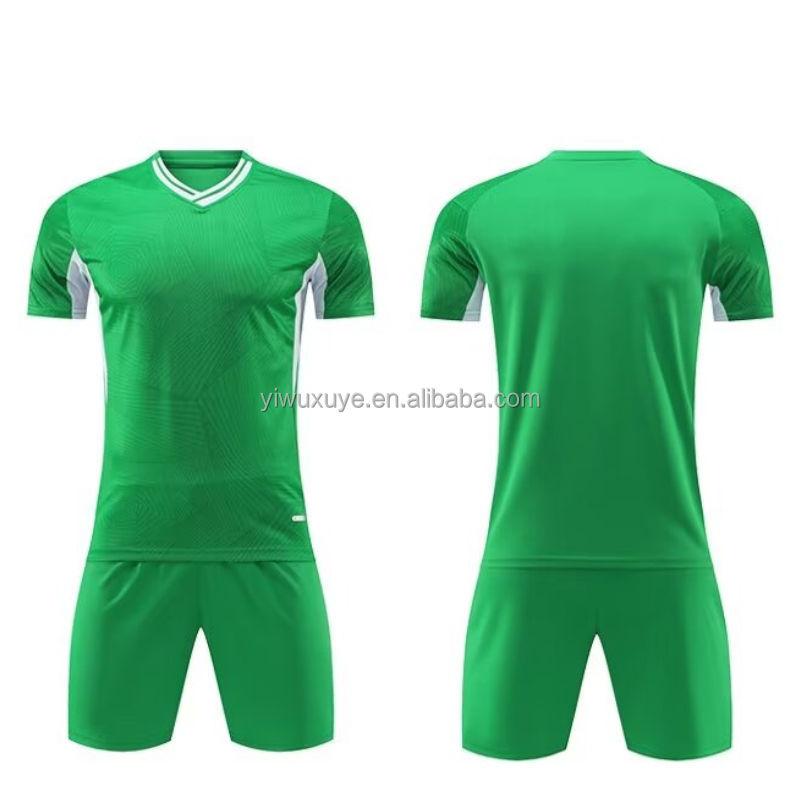Cheap Custom Design College 15 Football Jersey Blank Soccer Shirt Adult Football Uniform Set Breathable 100% Polyester