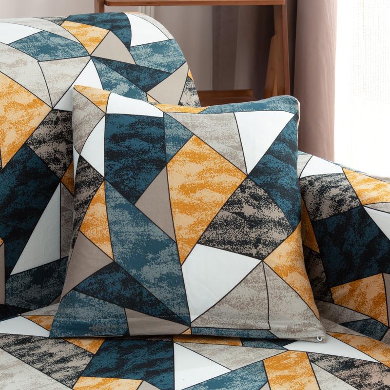 Living Room Elastic Sofa Cover 1/2/3/4 Seater Sofa Cover L Shape Corner Sofa Cover Stretch Sofa Cover Sofa Armchair
