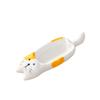 Creative Cartoon Ceramic Taste Plate Household Cute Kitten Dipping Plate Chopstick Rack Spoon Holder Hot Pot Sauce Plate Vinegar Plate