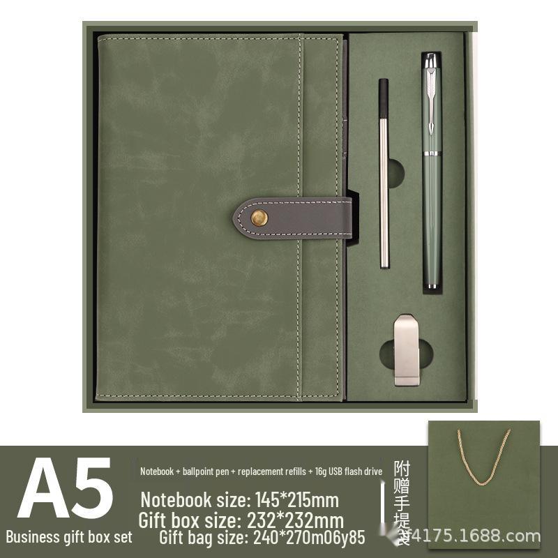 A5 Notebook & Thermos Cup Gift Set - Custom Business Souvenir with Logo