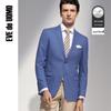 Blazer Masculino EVE de Seda Azul Gelo