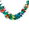 1Pcs 3M Tropical Hibiscus Flower Garland for Hawaiian Summer Birthday Party Decoration Supplies Beach Wedding Hanging Ornament