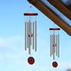 Chinese Style Metal Wind Chime 6 Tube DIY Hanging Ornament With Bell For Home Balcony Decor Elegant Decoration For Hotel