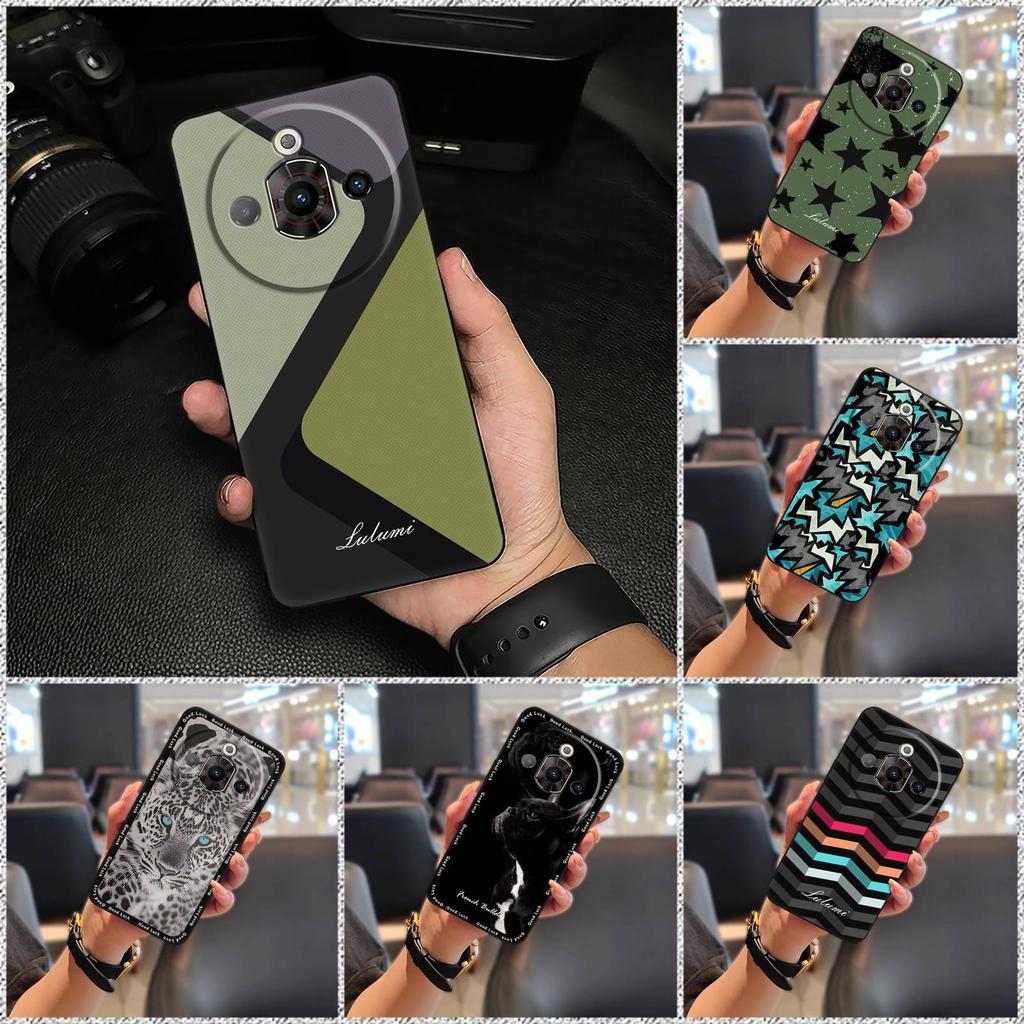 Shockproof Silicone Phone Case For ZTE Nubia Focus Pro 5G TPU Waterproof Graffiti Phone Pouch Anti-knock Full Wrap Cute