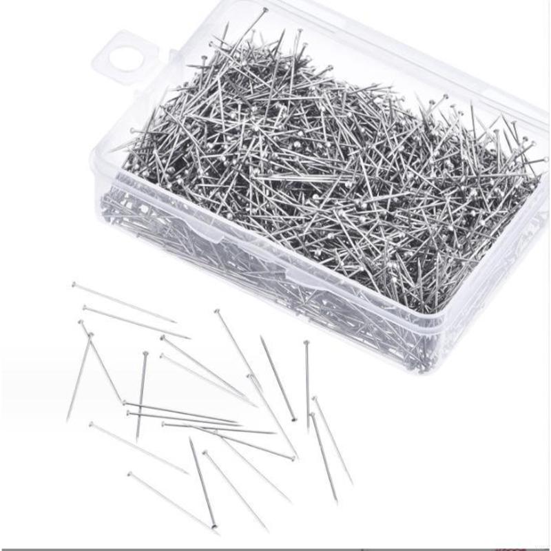300Pcs Professional Dressmaker Pin Steel Sewing Pin For Dressmaking Quilting X3UC