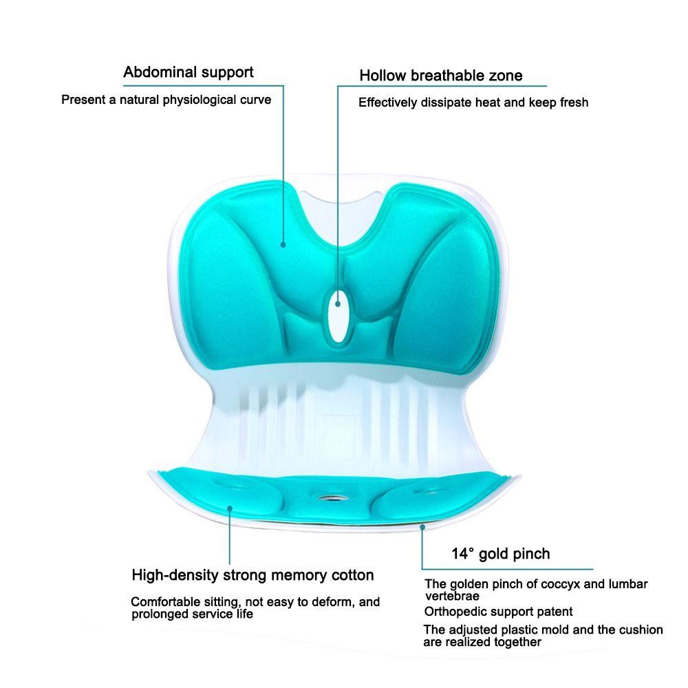 Soft Seat Cushion Comfortable Chair Protective Mat Buttocks Chair Mat Home Office Car