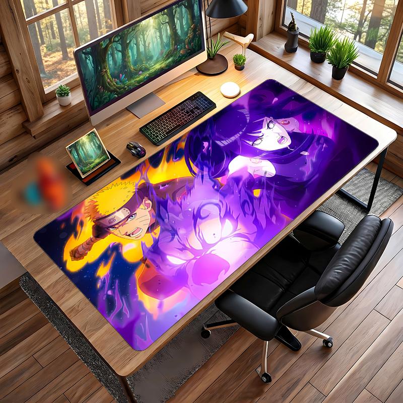 Hinata Hyuga Printed Mouse Pad Non-Slip Waterproof Rubber Desk Mat for Gaming Office Laptop Home Decor Gift
