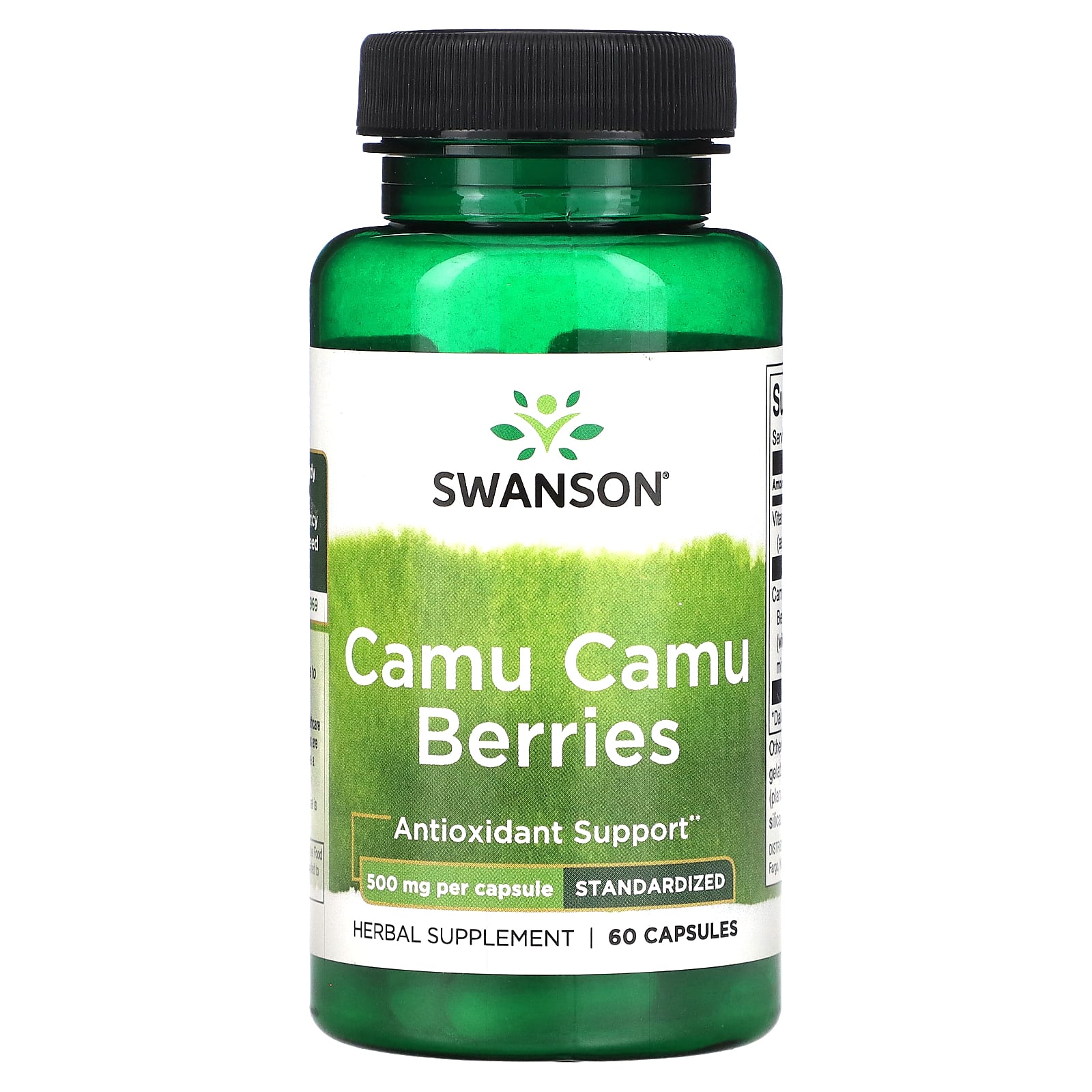 

Camu Camu Berry, 500Mg, 60 Capsules