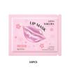 LAIKOU Kirschblüten-Feuchtigkeitsspendender Lippenstift, 6 g, elastische, milde Lippenpflege, 10 Stück