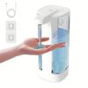 500ML White Smart Touchless Liquid Hand Pump Sanitizer Washing Machine Wall Mounted Intelligent Automatic Sensor Soap Dispenser