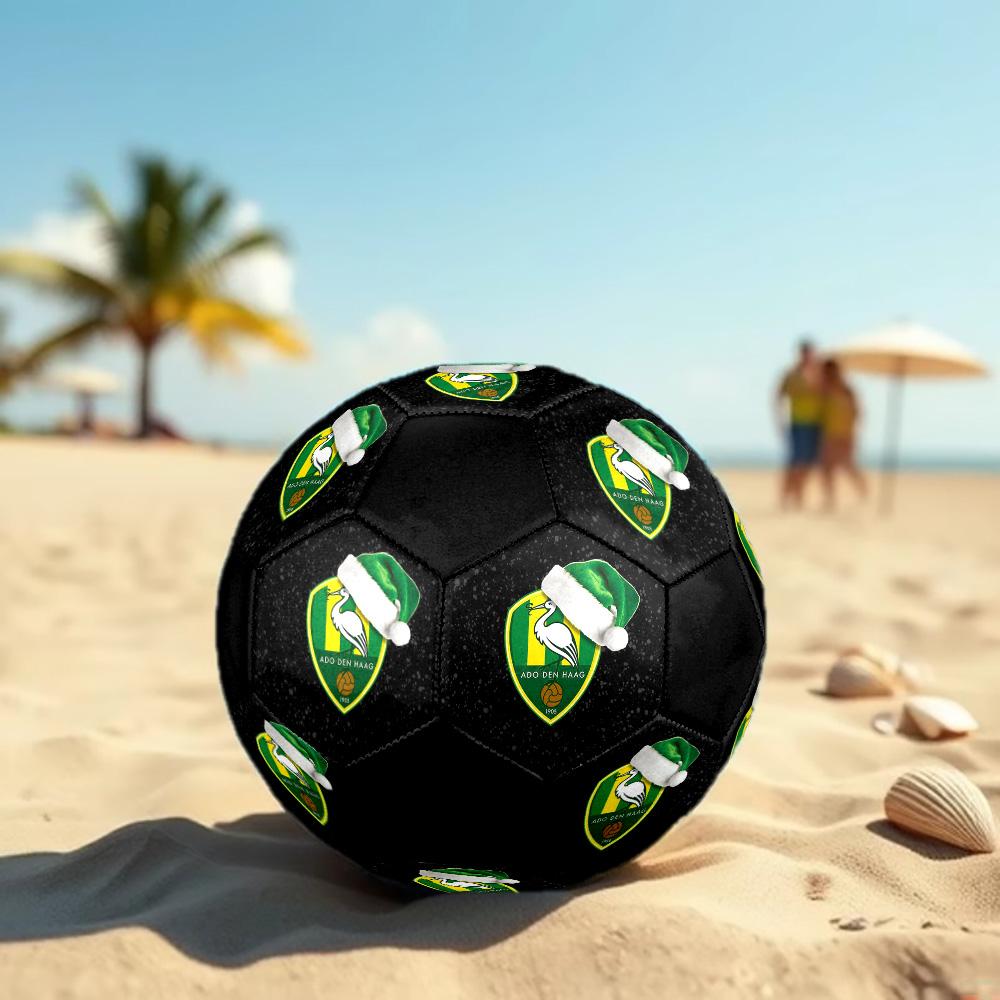 ADO Den Haag Soccer Ball Colorful All Ages Machine Stitched PVC Competition Ready Durable High-Bounce.SIZE5