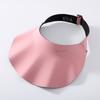 Womens Wide Brim Sun Hat With Open Top UV Protection Baseball Cap Outdoor Travel