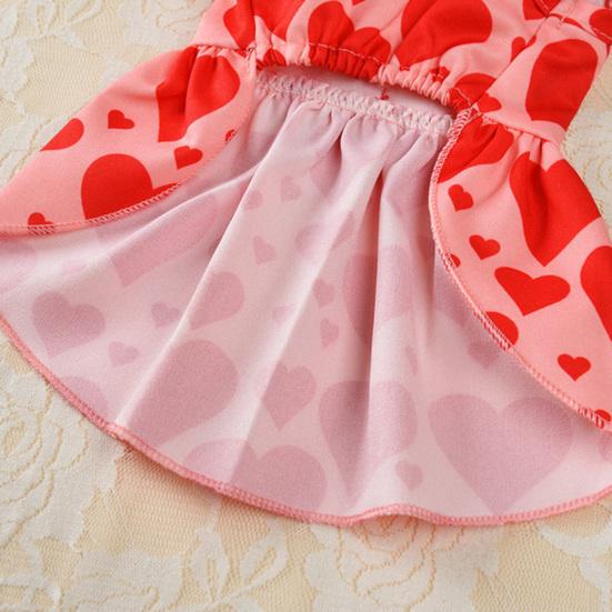 Pet Skirt Round Neck Cosplay Skin-friendly Pet Dogs Princess Dress for Christmas