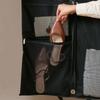 Mesh Pockets Portable Garment Bags Multi-Compartment Hanging Travel Garment Bags Foldable with Window Dustproof Clothing Covers