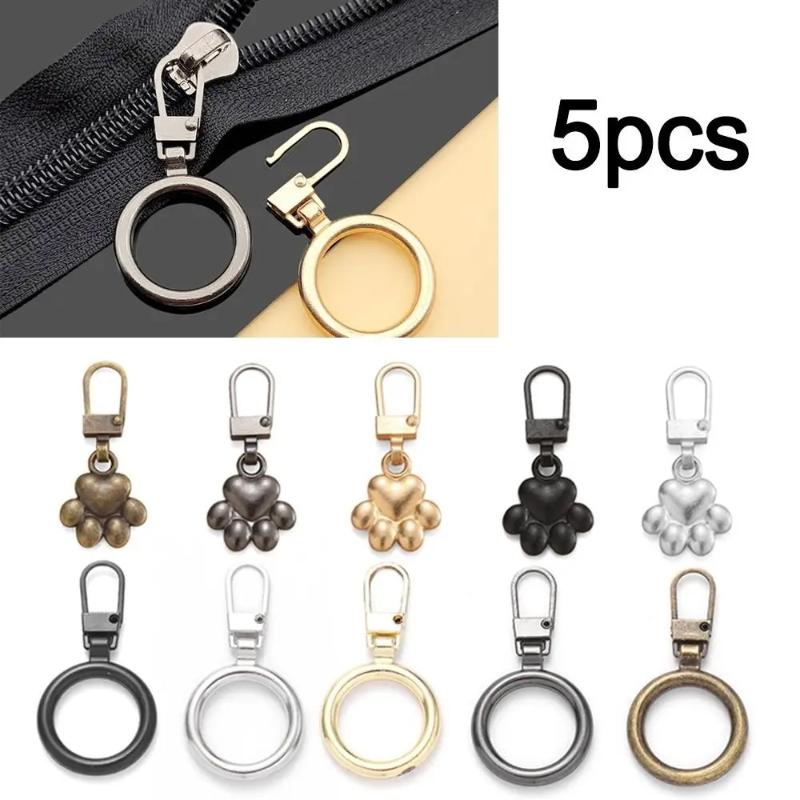 Detachable Metal Zip Zipper Sliders Head Replacement Replacement Tab Zipper Diy Sewing Backpacks Purses Repair