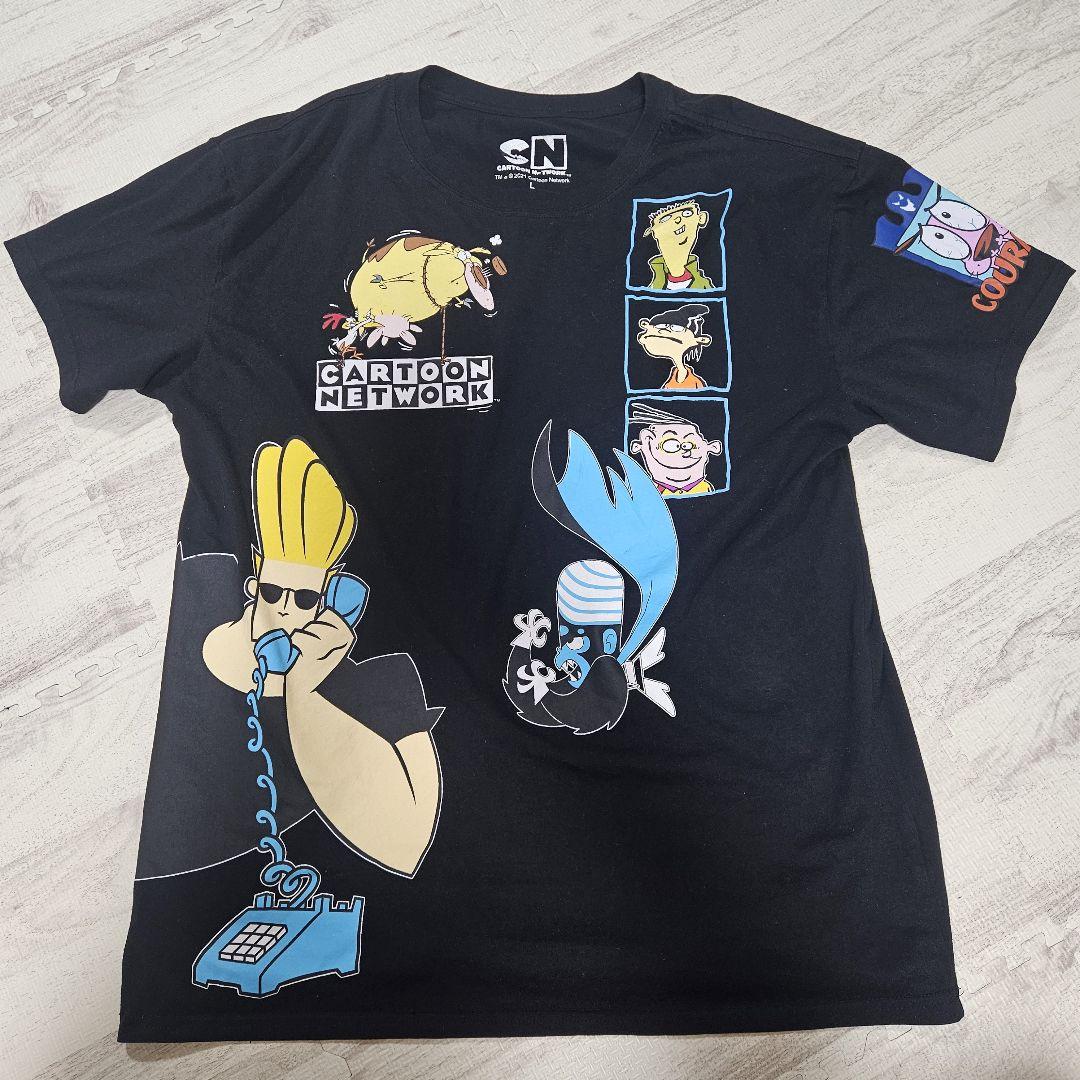 

[USED] Hard to find, mint condition Cartoon Network American T-shirt, unisex, black, size L