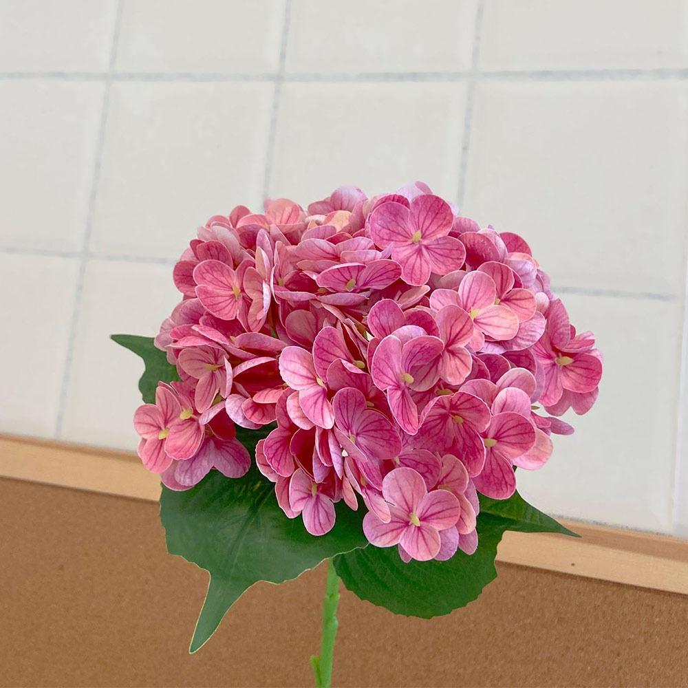 DIY Artificial Hydrangea Flower Silk Petal Lifelike Plants NEW Floral Arrangement  Home Decoration