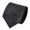 [Ogier] 100% Silk Tie, Regular Tie, Jacquard Weave, Paisley Pattern, Gift, Business, Men's, Stylish, 8cm Width