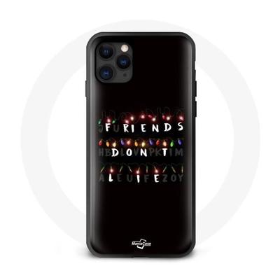 Coque Pour iPhone 13 - Stranger Things - Affiche Friends Don't Lie - Noir - Plastique - Mixte