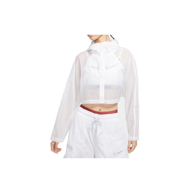 Nike Sportswear Woven Jacket Women Outerwear White CT0765-100