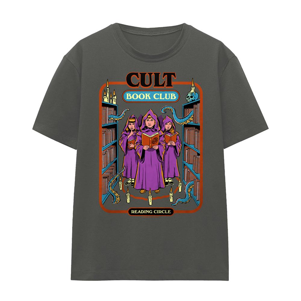 Steven Rhodes Womens/Ladies Cult Book Club T-Shirt
