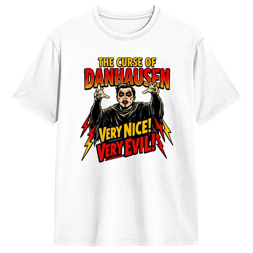 Casual T Shirt Beach The Corse Of Danhausen Wrestling Trendy Cool TShirts Cotton Tshirt for Unisexs Y2K Classic Print Clothes