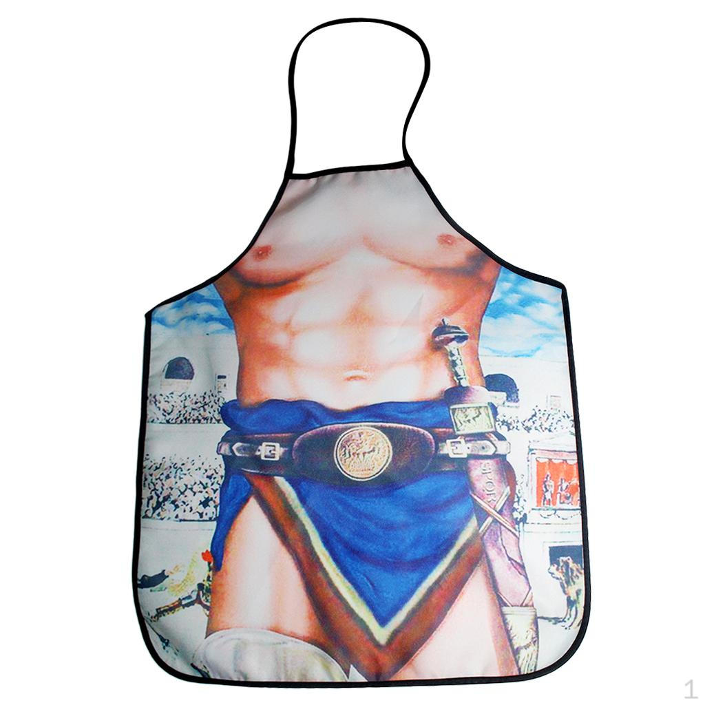 Cooking Salon Bib Apron Vintage Joke Items Made Of Polyester