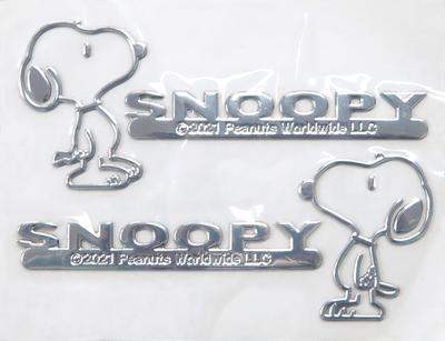 Adesivo Emblema Snoopy Básico Padrão 3D 3D Carro Decoração Personalizada Personagem Elegante Fofo Espelho Retrovisor Snoopy