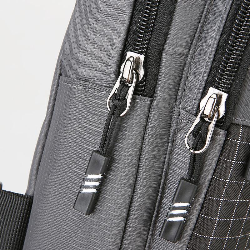 Nová multifunkční náprsní taška Pánská módní trendová taška přes rameno z oxfordské tkaniny Ležérní voděodolná taška messenger v korejském stylu Kabelka