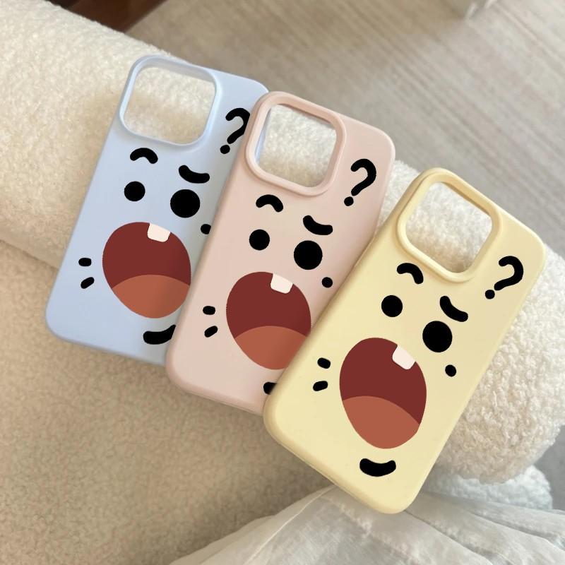 New Creative Glutinous Rice Shell with Cute Expressions for 12/11pro Mobile Phone Shell Trendy Brand Note12/11p