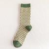 High Quality Fashion Vintage Warm Cotton Sock Autumn Winter Lady Thick Casual Girl Middle Tube Socks for Women