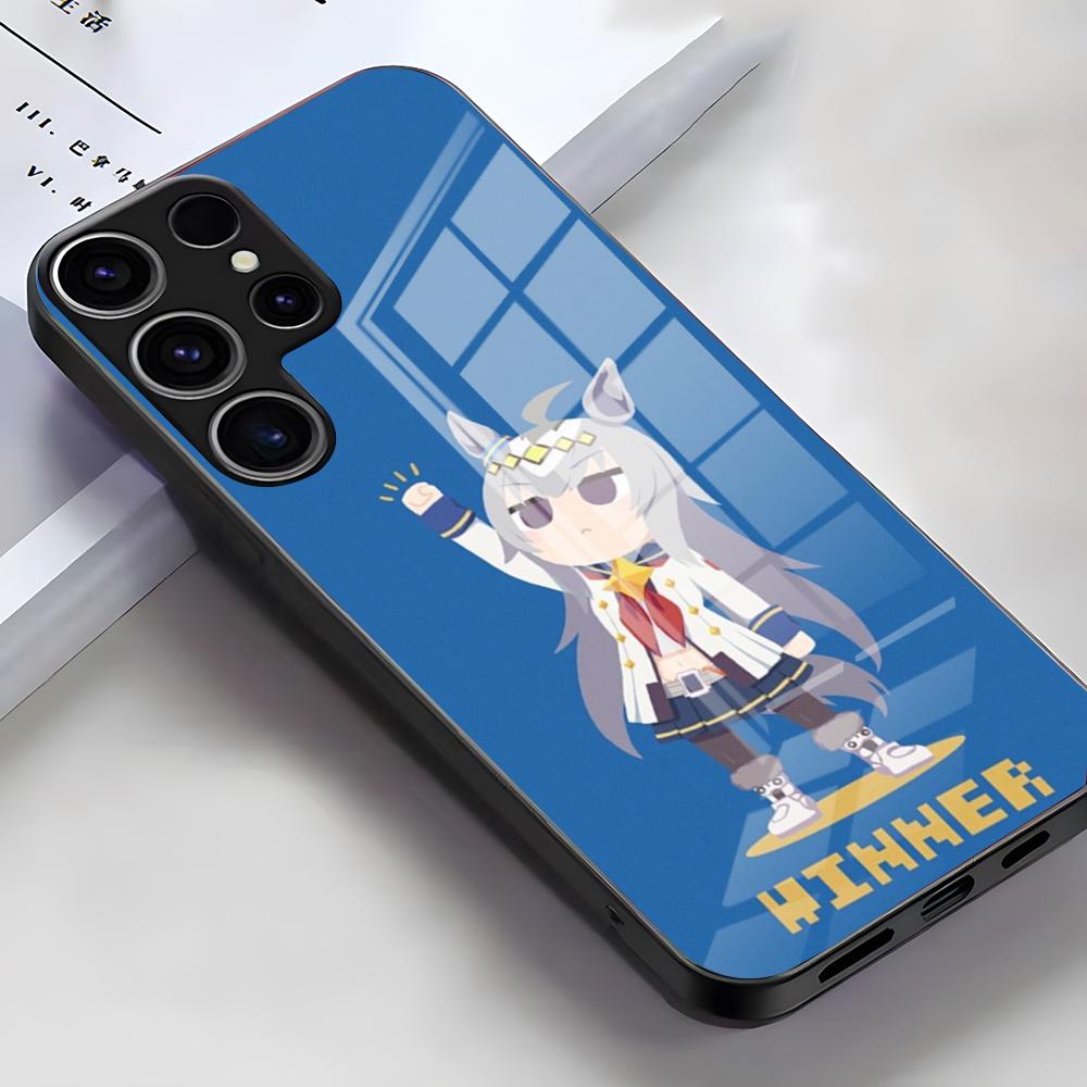 Uma Musume Pretty Derby Phone Case For Samsung S25 Edge Ultra S23 S22 S21 S20 Ultra Plus S24 Fe A54 A53 A25 Glass Cover
