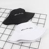 Simple Bucket Hats Letter Embroidery Unisex Adult Sun Hat Outdoor Street Couple Fisherman Hat