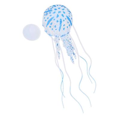 Aquarium Jellyfish Decoration Glowing Effect Fish Tank Artificial Ornament