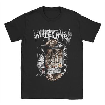 Rock Whitechapel Deathcore Band Art Unisexs T Shirts  Amazing Tee Shirt Short Sleeve O Neck TShirt Cotton Gift Tops