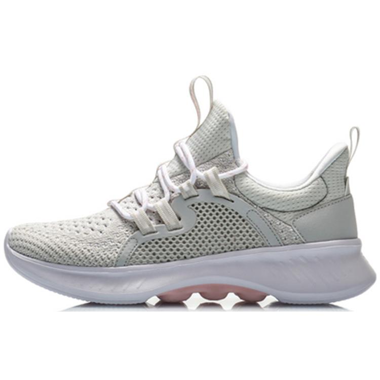 New LiNing EazGo Lightweight Low Top Casual Shoes Women's Antarctic Gray AREQ004-3