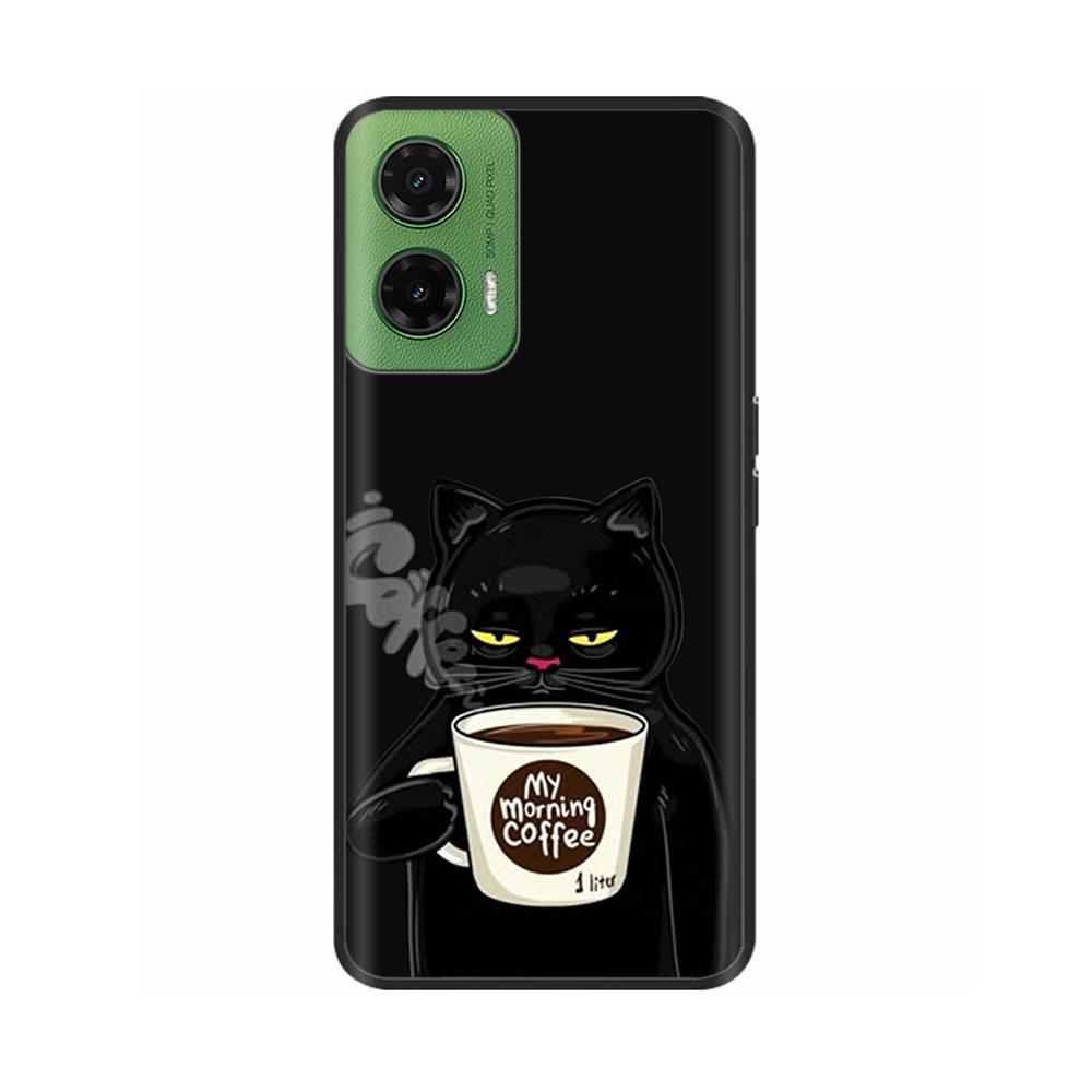 Für Motorola Moto G35 5G Hülle G 35 Niedlich Weiches Silikon Anti-Fall Hohe Qualität Schutzhülle für Moto G35 XT2433-5 MotoG35
